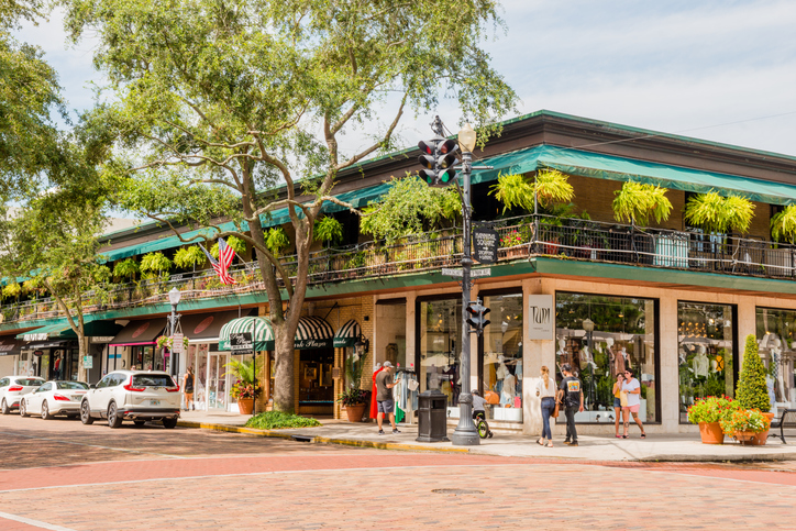 Panoramic Image of Winter Park, Florida